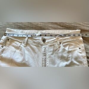 INC International Concepts High Rise White Denim